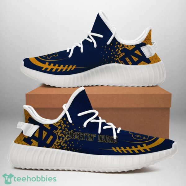 Notre Dame Fighting Irish Yeezy Sneakers For Men And Women Product Photo 1