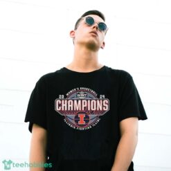 Official Illinois Fighting Illini 2024 WBIT Champions T-Shirt - G500 Gildan T-Shirt