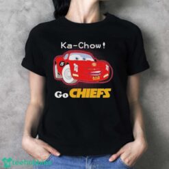 Official Kansas City Chiefs Ka-Chow Go Chiefs Shirt - Ladies T-Shirt
