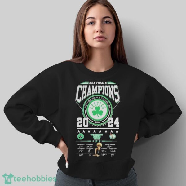 Official NBA Finals 2024 The Greatest Basketball Team Boston Celtics T-Shirt - Sweatshirt