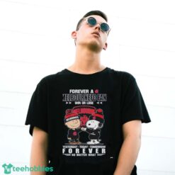 Official Original Snoopy And Charlie Brown Forever A Melbournefc T-Shirt - G500 Gildan T-Shirt