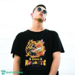 Official Super Mario Full Power Basketball Denver Nuggets Shirt - G500 Gildan T-Shirt