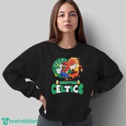 Official Super Mario NBA Basketball Boston Celtics Shirt - Sweatshirt