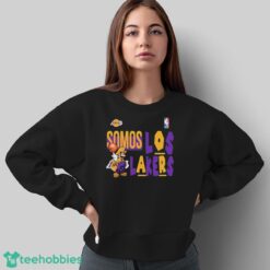 Official Super Mario – Somos Los Angeles Lakers Shirt - Sweatshirt