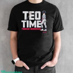 Official Teoscar Hernandez Teo Time LA Shirt - Black Unisex T-Shirt