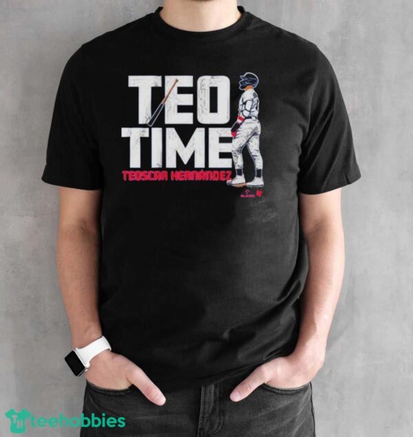 Official Teoscar Hernandez Teo Time LA Shirt - Black Unisex T-Shirt