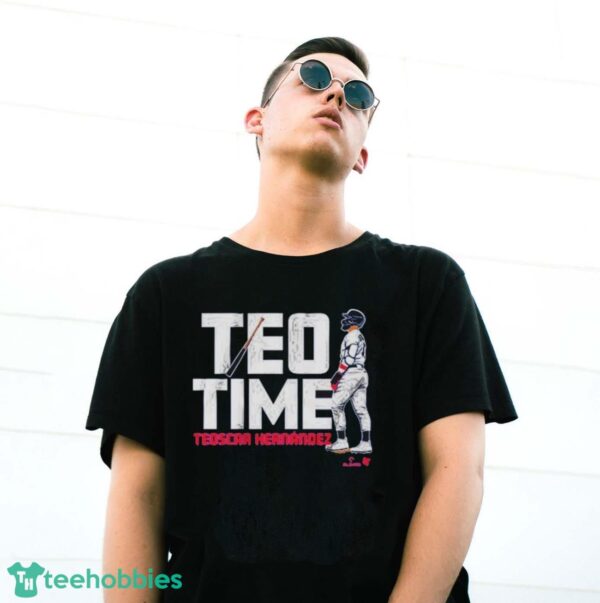 Official Teoscar Hernandez Teo Time LA Shirt - G500 Gildan T-Shirt