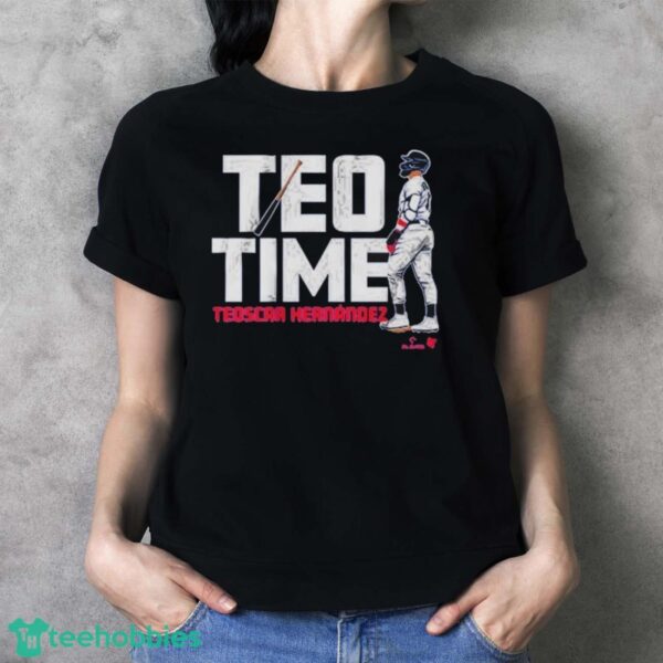 Official Teoscar Hernandez Teo Time LA Shirt - Ladies T-Shirt