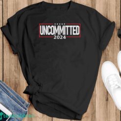 Official Uncommitted 2024 Shirt - Black T-Shirt