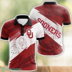 Oklahoma Sooners All Over Print 3D Polo Shirt Golf Lover Gift Product Photo 1