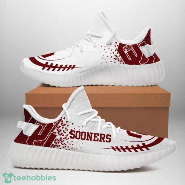 Oklahoma Sooners Yeezy Sneakers For Men And Women Product Photo 1