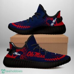 Ole Miss Rebels Yeezy Sneakers For Men And Women Product Photo 2