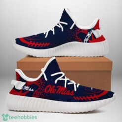 Ole Miss Rebels Yeezy Sneakers For Men And Women Product Photo 1