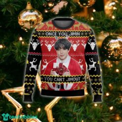 Once You Jimin You Can’t Jimout Pun Funny Ugly Sweater New Fashion Gift For Men And Women Fans - Once You Jimin You Can’t Jimout Pun Funny Ugly Sweater_ 2