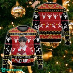 Once You Jimin You Can’t Jimout Pun Funny Ugly Sweater New Fashion Gift For Men And Women Fans - Once You Jimin You Can’t Jimout Pun Funny Ugly Sweater_ 1