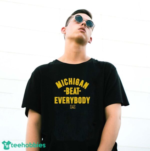 Original Michigan Beat Everybody T-Shirt - G500 Gildan T-Shirt