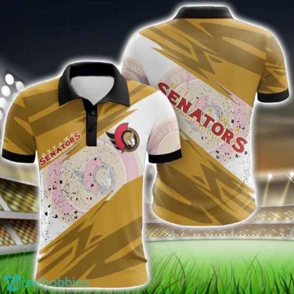 Ottawa Senators All Over Print 3D Polo Shirt Golf Lover Gift Product Photo 1