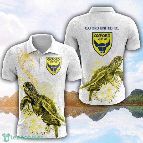 Oxford United F.C Turtle White Polo Shirt For Men And Women Gofl Polo Product Photo 1