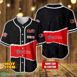 Personalize Diet Coke Baseball Jersey Shirt Custom Name Gift Men And Women Baseball Jersey Product Photo 1