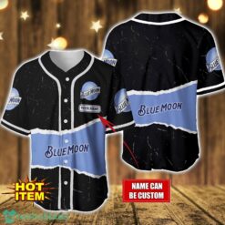 Personalized Blue Moon Baseball Jersey Shirt Custom Name Gift Men And Women Baseball Jersey Product Photo 1