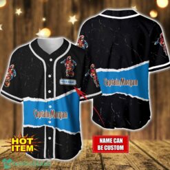 Personalized Captain Morgan Baseball Jersey Shirt Custom Name Gift Men And Women Baseball Jersey Product Photo 1