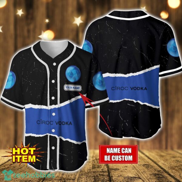 Personalized Ciroc Vodka Baseball Jersey Shirt Custom Name Gift Men And Women Baseball Jersey Product Photo 1