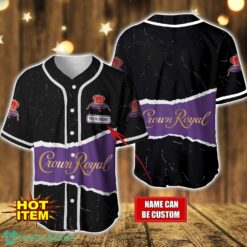 Personalized Crown Royal Whiskey Baseball Jersey Shirt Custom Name Gift Men And Women Baseball Jersey Product Photo 1