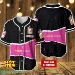 Personalized Dunkin Donuts Baseball Jersey Shirt Custom Name Gift Men And Women Baseball Jersey Product Photo 1