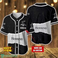 Personalized Hennessy Cognac Baseball Jersey Shirt Custom Name Gift Men And Women Baseball Jersey Product Photo 1