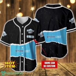 Personalized Keystone Light Baseball Jersey Shirt Custom Name Gift Men And Women Baseball Jersey Product Photo 1