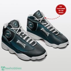 Philadelphia Eagles Custom Name Air Jordan 13 Sneakers Team Gift Men Women Shoes Product Photo 1