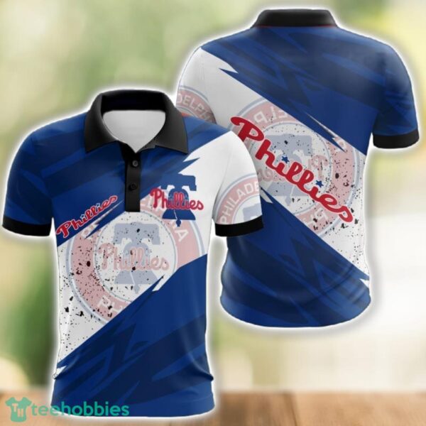Philadelphia Phillies All Over Print 3D Polo Shirt Golf Lover Gift Product Photo 1