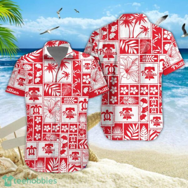 Philadelphia Phillies Beach Hawaiian Shirt For Fans Product Photo 1