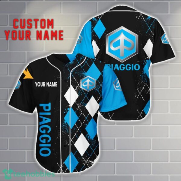 Piaggio Custom Name 3D Baseball Jersey Shirt Men Women Gift Product Photo 1