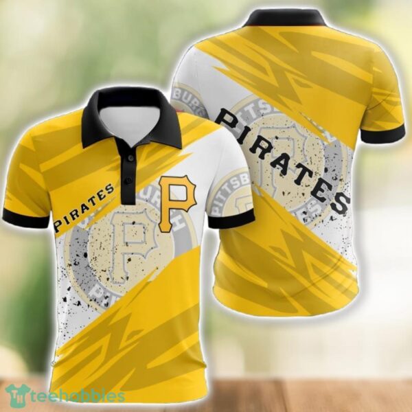 Pittsburgh Pirates All Over Print 3D Polo Shirt Golf Lover Gift Product Photo 1