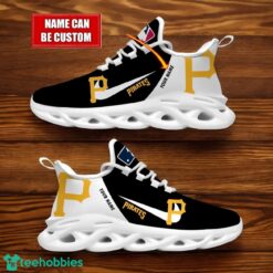 Pittsburgh Pirates Team Logo Personalized Name MLB Max Soul Shoes For Men Women Sport Gift Product Photo 1