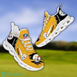 Pittsburgh Steelers Personalized Name NFL Limited Max Soul Shoes Product Photo 3
