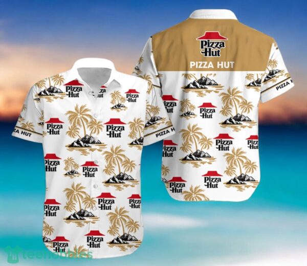 PIZZA HUT Lover Hawaiian Shirt And Shorts For Men And Women Summer Vacation Shirt Product Photo 1