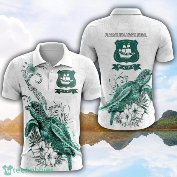 Plymouth Argyle F.C Turtle White Polo Shirt For Men And Women Gofl Polo Product Photo 1