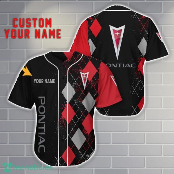 Pontiac Custom Name 3D Baseball Jersey Shirt Men Women Gift Product Photo 1