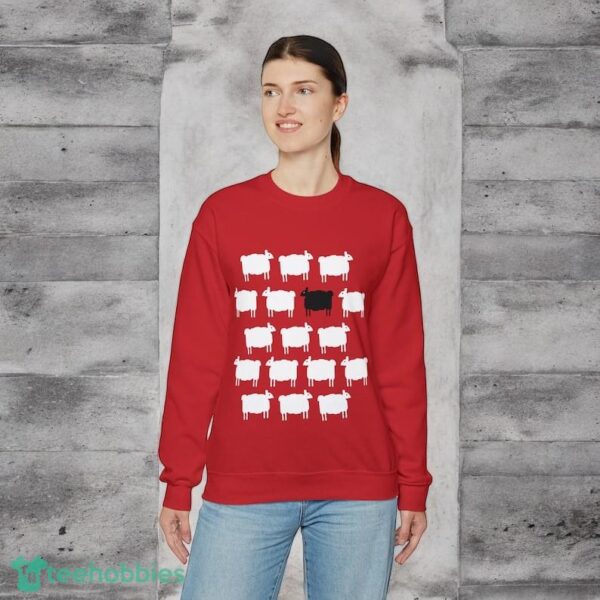 Princess Diana Black Sheep Sweater - Unisex Heavy Blend™ Crewneck Sweatshirt Product Photo 2