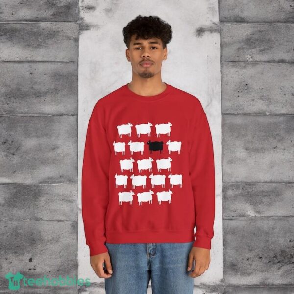 Princess Diana Black Sheep Sweater - Unisex Heavy Blend™ Crewneck Sweatshirt Product Photo 1