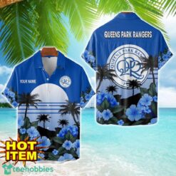 Queens Park Rangers Floral Flower 3D Hawaiian Shirt And Shorts Custom Name Product Photo 1