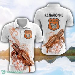 RC Narbonne Turtle White Polo Shirt For Men And Women Gofl Polo Product Photo 1