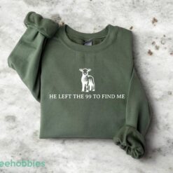 Retro Comfort Religious Shirt, He Left The 99 Shirt, Christian Comfy Shirt Product Photo 1