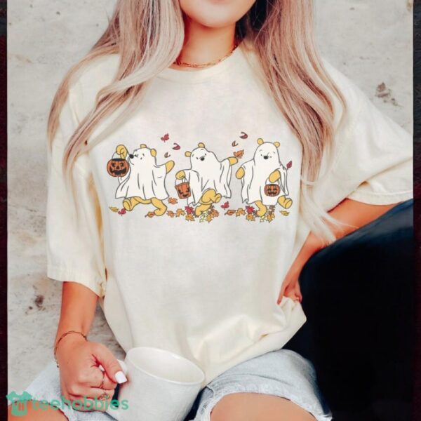 Retro Pooh Ghost Halloween Shirt, Winnie The Pooh Halloween Shirt Product Photo 3