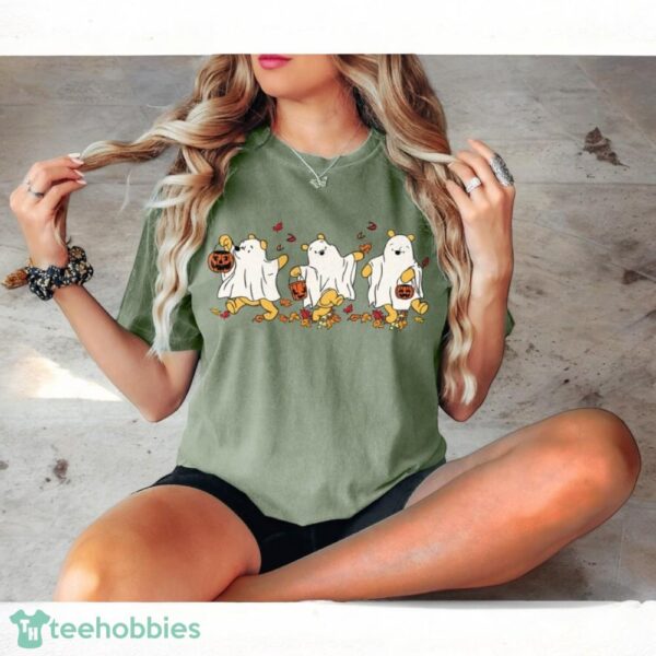 Retro Pooh Ghost Halloween Shirt, Winnie The Pooh Halloween Shirt Product Photo 6