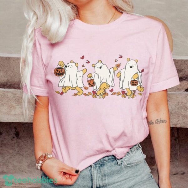 Retro Pooh Ghost Halloween Shirt, Winnie The Pooh Halloween Shirt Product Photo 1