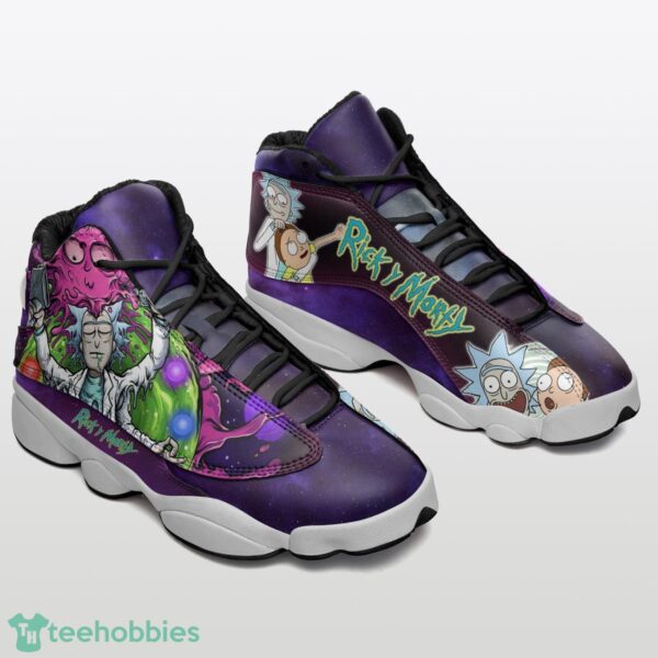 Rick And Morty Air Jordan 13 Sneakers Sport Shoes Gift For Men And Women Product Photo 1