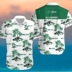 R+L CARRIERS Green Coconut Tree Pattern Beach Hawaiian Shirt And Shorts For Men And Women Product Photo 1